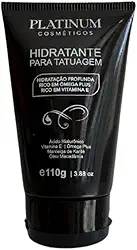 Creme Hidratante 110g Para Tatuagem E Cicatrizante Tattoo Loção S/Álcool Ácido Hialurônico Proteção Contra Ressecamento Sol Restaurador Vitaminas Minerais