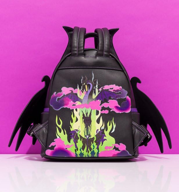 Image of Loungefly Backpacks Maleficent Cosplay Wings Mini Backpack, Other /Mixed, onesize