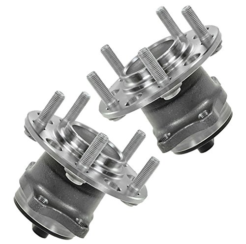 Image of TRQ Rear Left and Right Wheel Bearing and Hub Assembly Set 2 Piece Compatible with 2007-2017 Jeep Patriot FWD 2007-2016 Jeep Compass FWD 2017 Compass MK 2011-2014 Chrysler 200