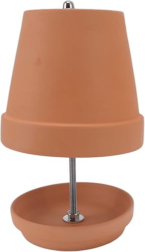 Tyenaza Calentador de velas, horno de luz de té de cerámica, estufa de té para 4-6 velas de té calentador de tetera