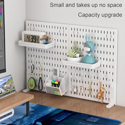 Panneau d'intimité de bureau anti distraction avec rangement de table - 6