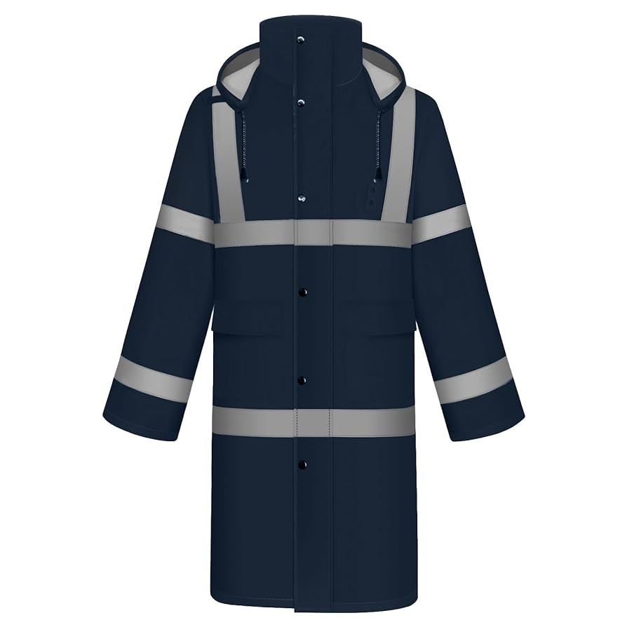 Amazon.com: TCCFCCT Rain Coats for Men Hi Vis Rain Jacket