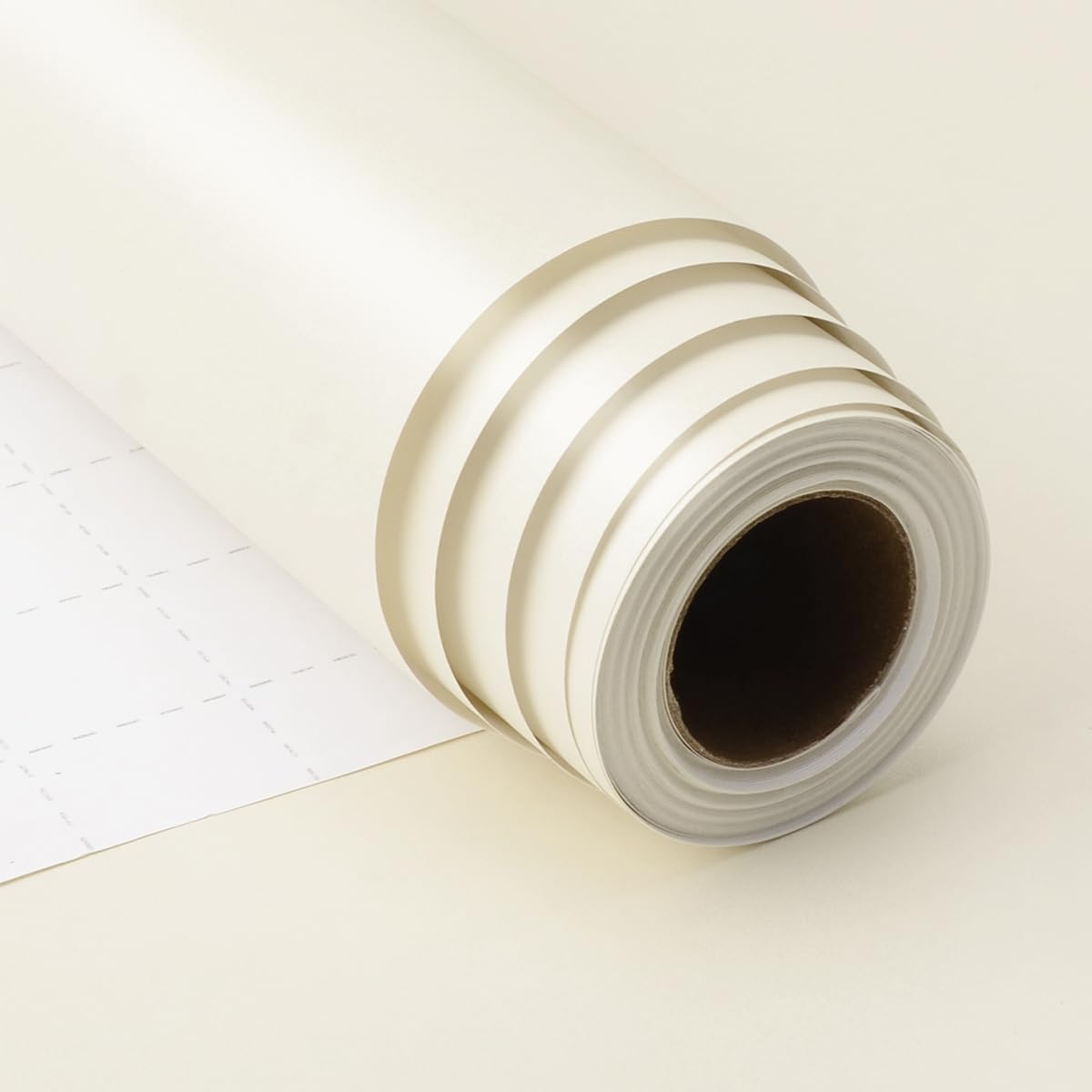White Gift Wrapping Paper, 43 cm x 10 m White Wrapping Paper for Christmas Birthday Wedding Anniversary Baby Shower