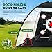 Golf Net 10x7FT All-in-One with Tri-Turf Practice Mat, Ball, Target & Carry Bag, Backyard & Indoor Outdoor Golf Hitting Net for Driving, Chipping, Swing Training, Golf Gift for Men, Dad, Him, Golfer