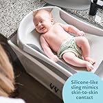 The First Years Rain Shower Baby Bath Tub Set - Includes Convertible Bath Tub and Sling with Soothing Spray - Baby Bath Seat and Spa for Newborn to Toddler - Baby Bath Essentials - Image 3
