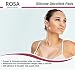 Rosa Beauty Silicone Anti Wrinkle  Chest Pads for Decollette - Set of  2 Chest Pads to Prevent & Eliminate Chest Wrinkles - 100% Medical Grade - Reusable overnight, For a Younger Skin