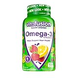 Vitafusion Omega 3 Gummies, 120 Count (Packaging May Vary)