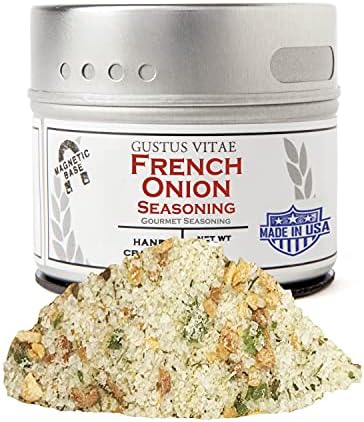 Gustus Vitae | French Onion Seasoning | Gourmet Spice Blend & Dip Mix