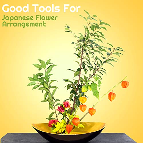 4 Pcs Flower Frogs Flower Arranger Flower Pin Frog Round Frog Flower Fixed Tool Floral Arrangement Pin Holder Japanese Flower Holder Flower Arranger For Vase Flower Arrangement Plant Fixation, Silver #TOP4