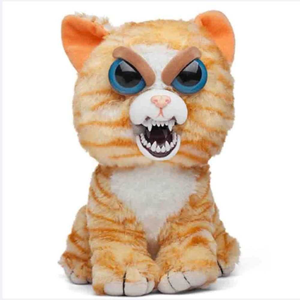Feisty Pets - Flower Cat Muñeco De Peluche Que Cambia De Cara Gracioso Peluche Juguete Niño Niña Felpa Corta Figura Juguetes De Niños Mascota Traviesa Año Nuevo