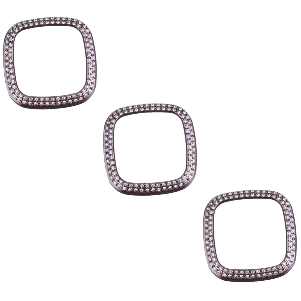 OSALADI 3pcs Case Anti Scratch Bumper Sense Watch 3 Watch Cover 3 Accessories 3 Watch Protector -Proof Watch Cover Rhinestone Watch Rhinestones Electroplating Pc Shell Transparent Sheet