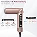 5 in 1 Hot Air Styler, Ionic Anti-Frizz Hair Styling Tool for Curling, Straightening, Volumizing, No Heat Damage, for All Hair Types, with Travel Bag