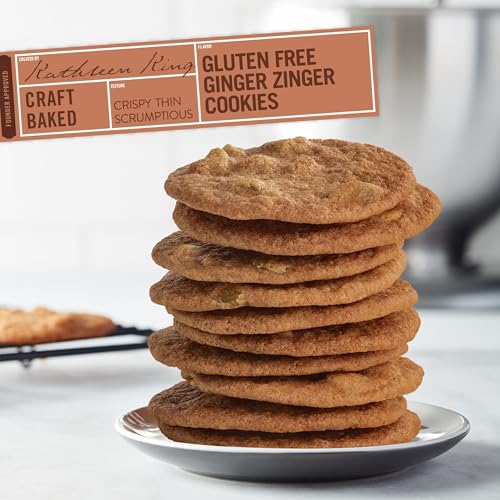 Image of Tate's Bake Shop Gluten Free Ginger Zinger Cookies, 7 oz