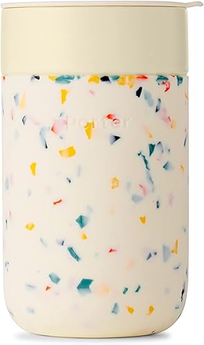 Miniatura 8 de W&P Porter - Taza de cerámica con funda protectora de silicona