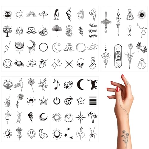77 Patrones Diferentes Tatuajes Temporales Adultos, Tatuajes Temporales, Semi-Permanente Tattoo Personalizado, Adecuado Para Hombres Ymujeres, Poderutilizado en Diferentes Ocasiones