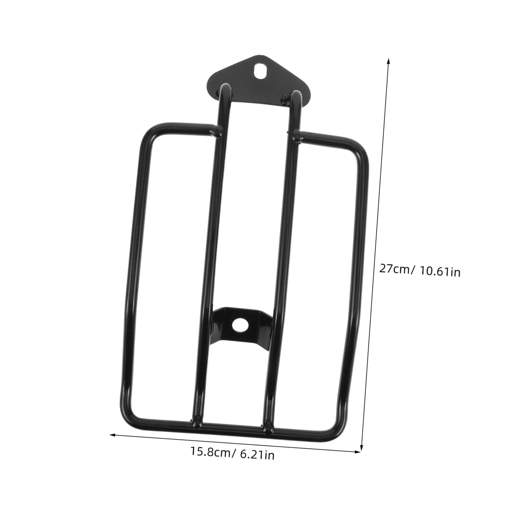 Cabilock Marco De Trasera Modificado De Soporte Trasero para Moto Estante De Equipaje para Motocicleta Rejilla Trasera Portaequipajes para Moto Asiento Trasero Planchar Negro