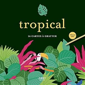 Tropical - 10 cartes à gratter