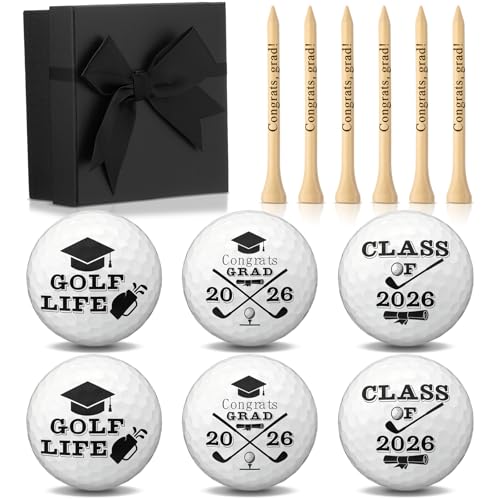 Ceenna 13 Pcs Graduation Golf Balls Gift Set Class of