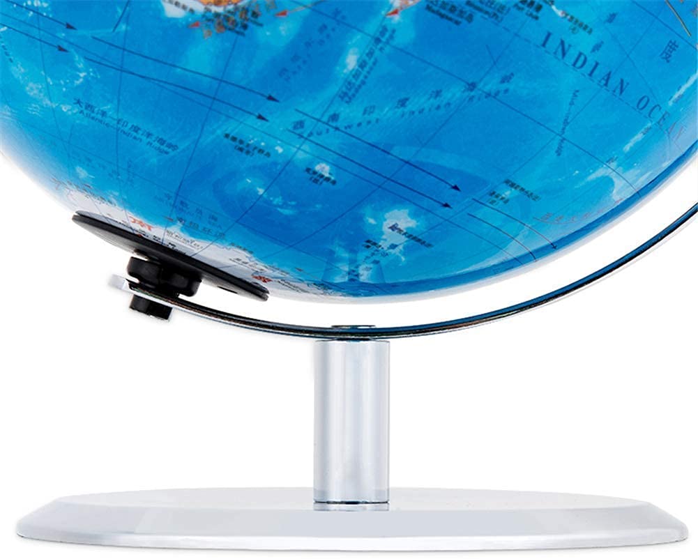 Globe Terrestre Lumineux 3 En 1 Avec Constellations - 20 Cm De Diamètre, Lampe à Changement De Couleur, éducatif