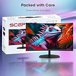 Sceptre New Curved 27-inch Gaming Monitor 1500R 100Hz HDMI X2 DisplayPort 1ms 100% sRGB, Build-in Speakers Machine Black 2025 (C275W-FW100T Series) - Image 5