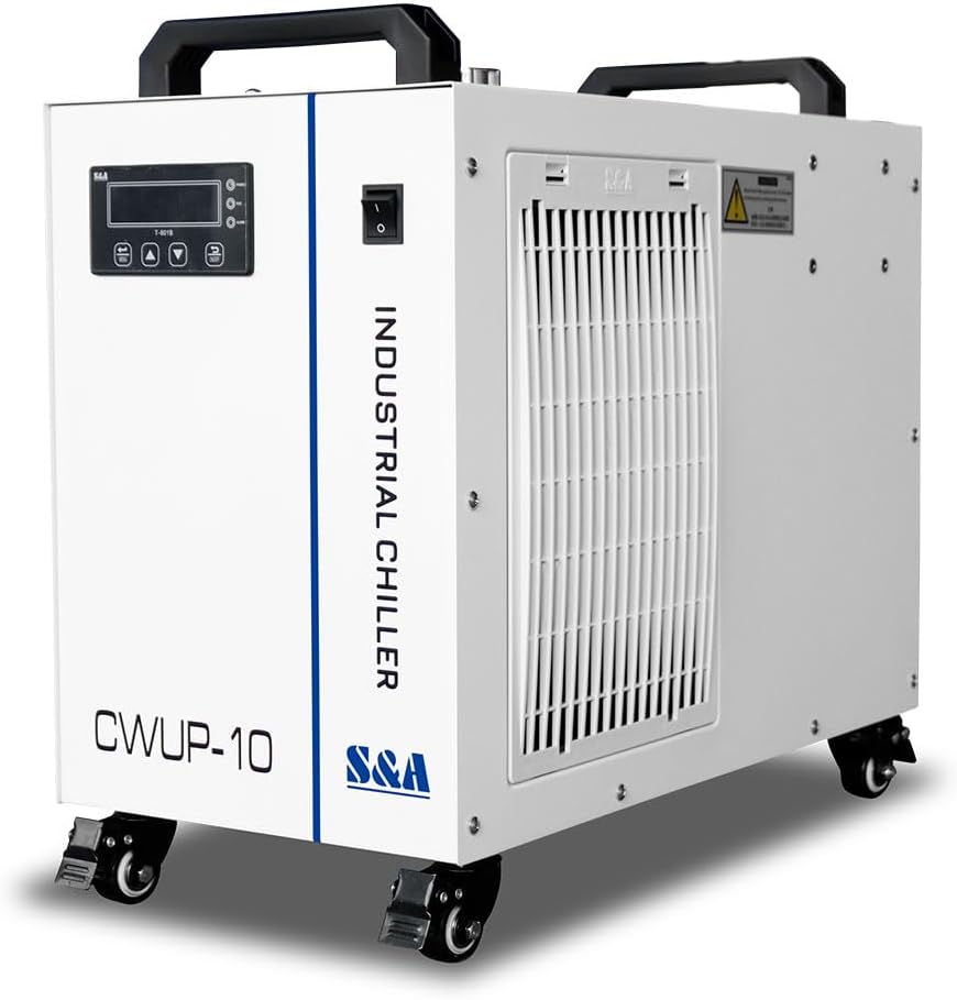 CWUP-10BI Industrial UV Laser Water Chiller System Water Cooling Machine for 10W-15W UV Laser or Ultrafast L-aser
