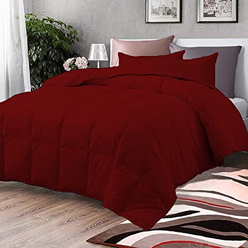 MammaYo Bedding's Burgundy All Season Comfort Luxurious Soft Full/Queen