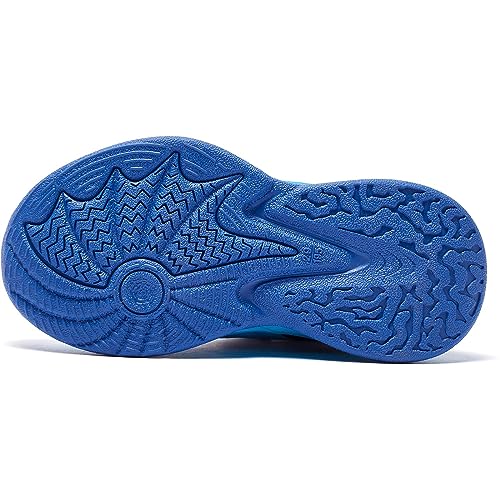 LackBlue Boys Girls Sneakers Fashion Basketball Shoes for Kids Nonslip Athletic Sports Running Shoes for Boys Girls Blue Size 3.5,(1 Pair) by LackBlue - Used condition - Image 4