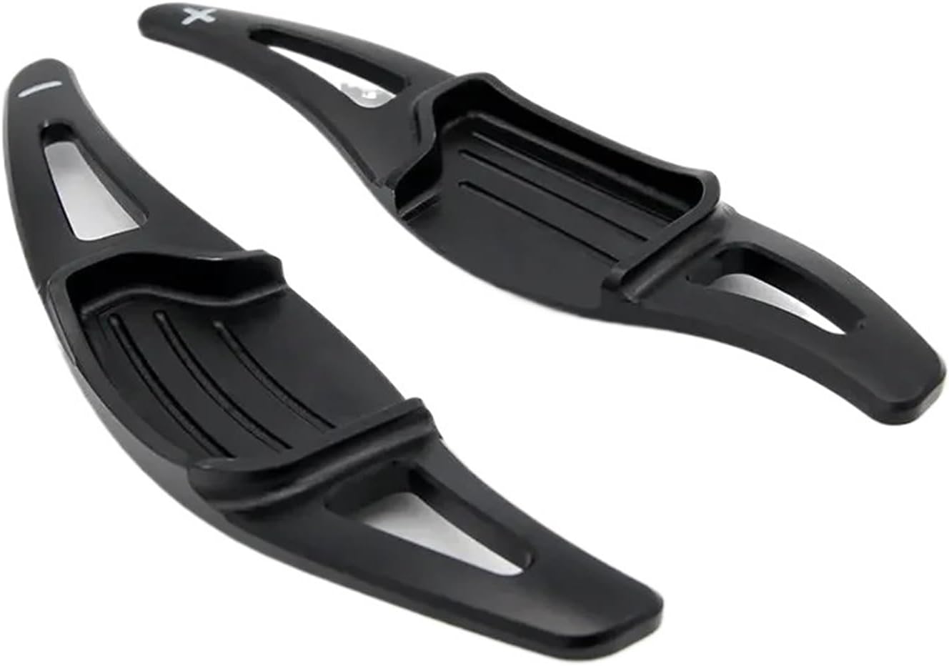 MUSM Fit for Ford Edge 2015-2018 Aluminum Steering Wheel Shift Gear Lever Gearshift Paddle Extension Interior Accessory(4)