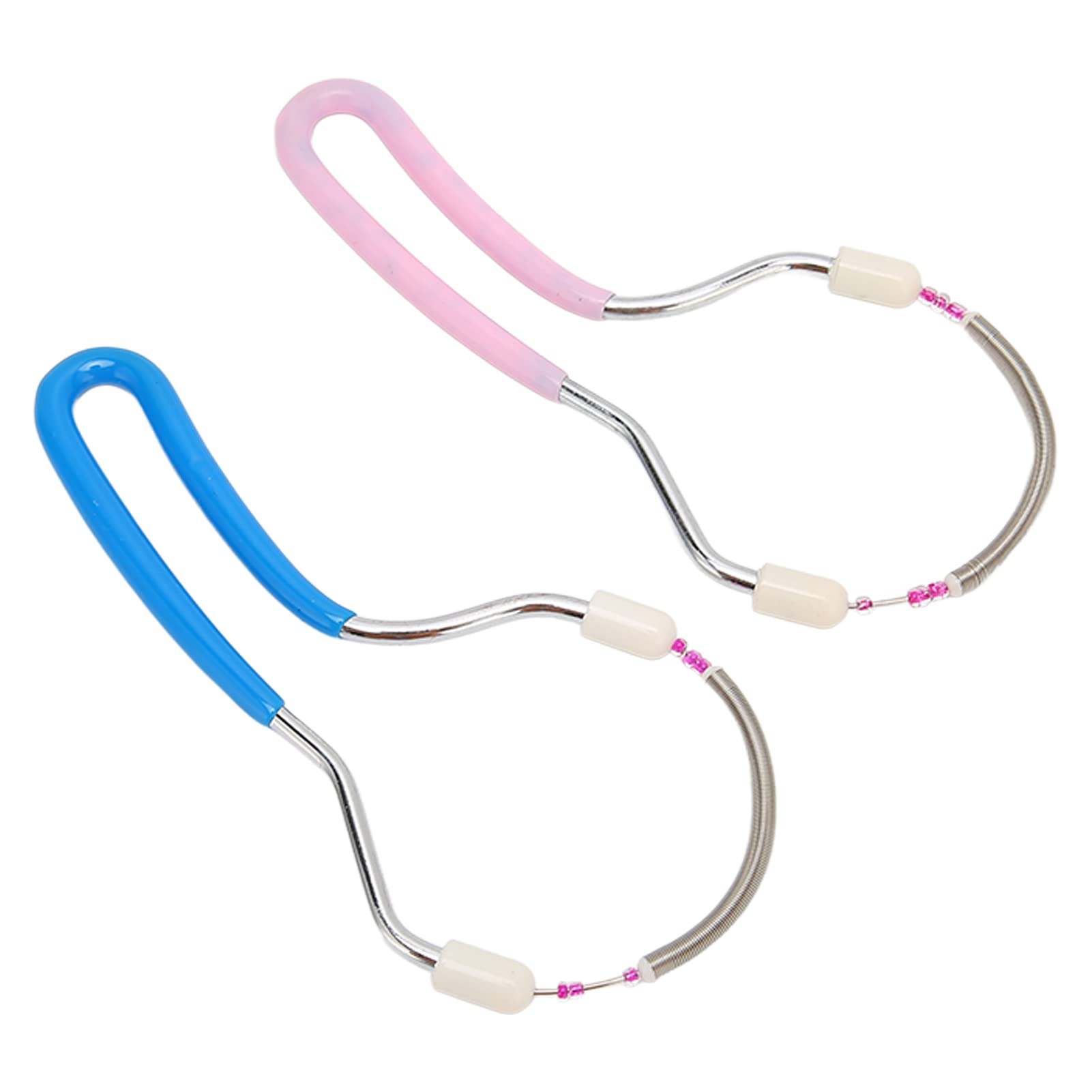 Spring Epilator 2pcs Spring Hair Remover Women Portable Threading Face Epilator for Upper Lip Chin Cheeks
