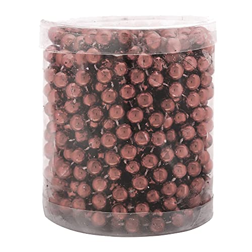 Magizi, Enfeite de Natal Corrente 8mm c/ 8m - M28-08D- Yangzi, Vermelho