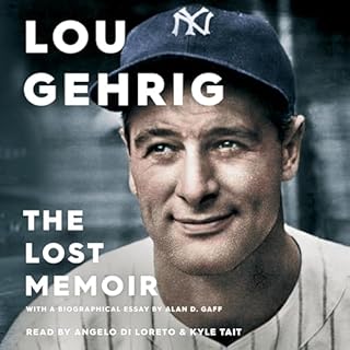 Lou Gehrig Audiolibro Por Alan D. Gaff arte de portada