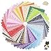 Produktbild 50 Stück Stoffe zum Nähen, 20 x 20 cm Baumwollstoff Paket Patchwork Stoffe Stücke Paket Baumwolltuch Stoffpaket Stoffes Set, Bunt Muster Baumwollstoff für Kleidung Vorhänge Bettwäsche DIY Basteln