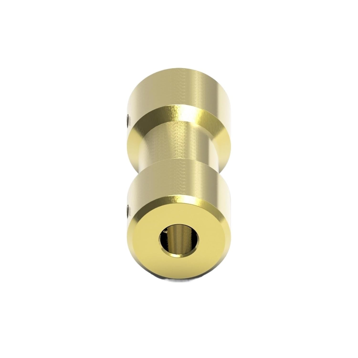 D9L20 2mm/2.3mm/3mm/3.17mm/4mm/5mm/6mm Brass Flexible Motor Shaft Coupling Coupler Motor Transmission Connector(3.17mm to 5mm)