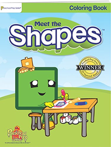 Meet the Shapes - Coloring Book