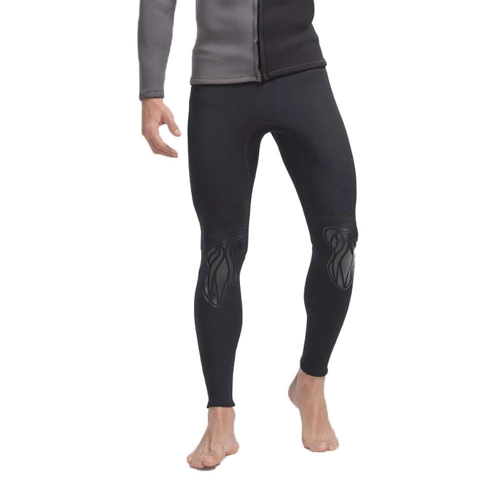 3Mm Neoprene Men Wetsuit Jacket and Pants for Men Warm Winter Swimming Surfing Thicker Diving Suit,Top,L