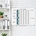Lockways in and Out Magnetic Dry Erase Board, Employee in/Out Planner Board 24