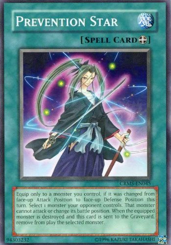 Yu-Gi-Oh! Prevention Star - CRMS-EN045 Common Unlimited Edition Card