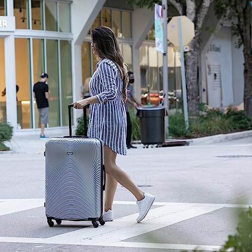 DUKAP INCEPTION Silver Spinner Luggage