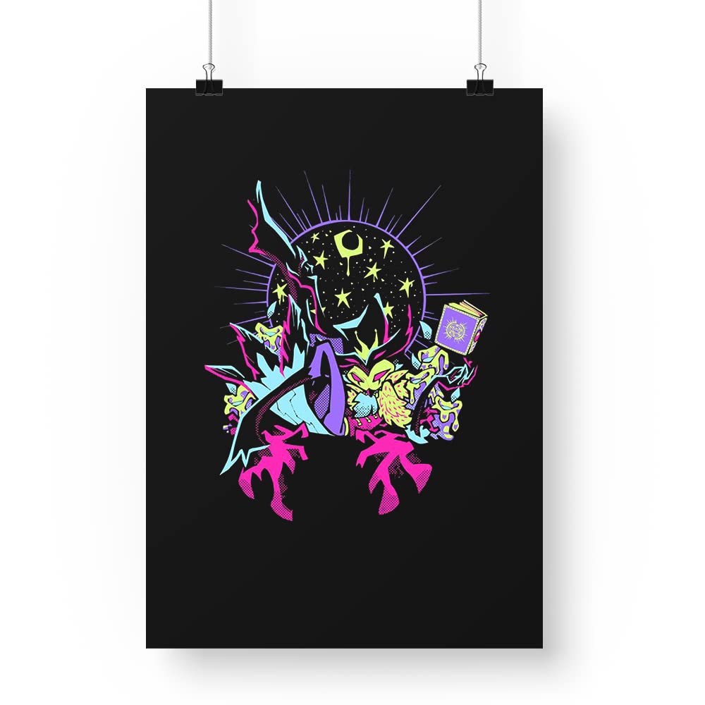 Vivziepop Merch Hazbin Hotel Merch Helluva Boss Merch Neon Stolas Tshirt Posters for Room Aesthetic Bedroom Decor for Teen Girl Poster
