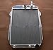 Aluminum Radiator for Chevy Hot/Street Rod 350 5.7 V8 W/Tranny Cooler 1939