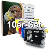 Auch passend für Brother LC 1000, MFC 240 C, 3360 C, 350 C, 440 CN, 465 CN, 5460 CN, 5480 CN, 5860 CN, 660 CN, 680 CN, 845 CW, 885 CW