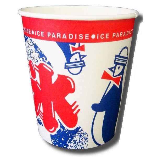 氷のコップ2色。 氷のコップ2色。 三色赤輪線文氷コップ Z-3 在庫