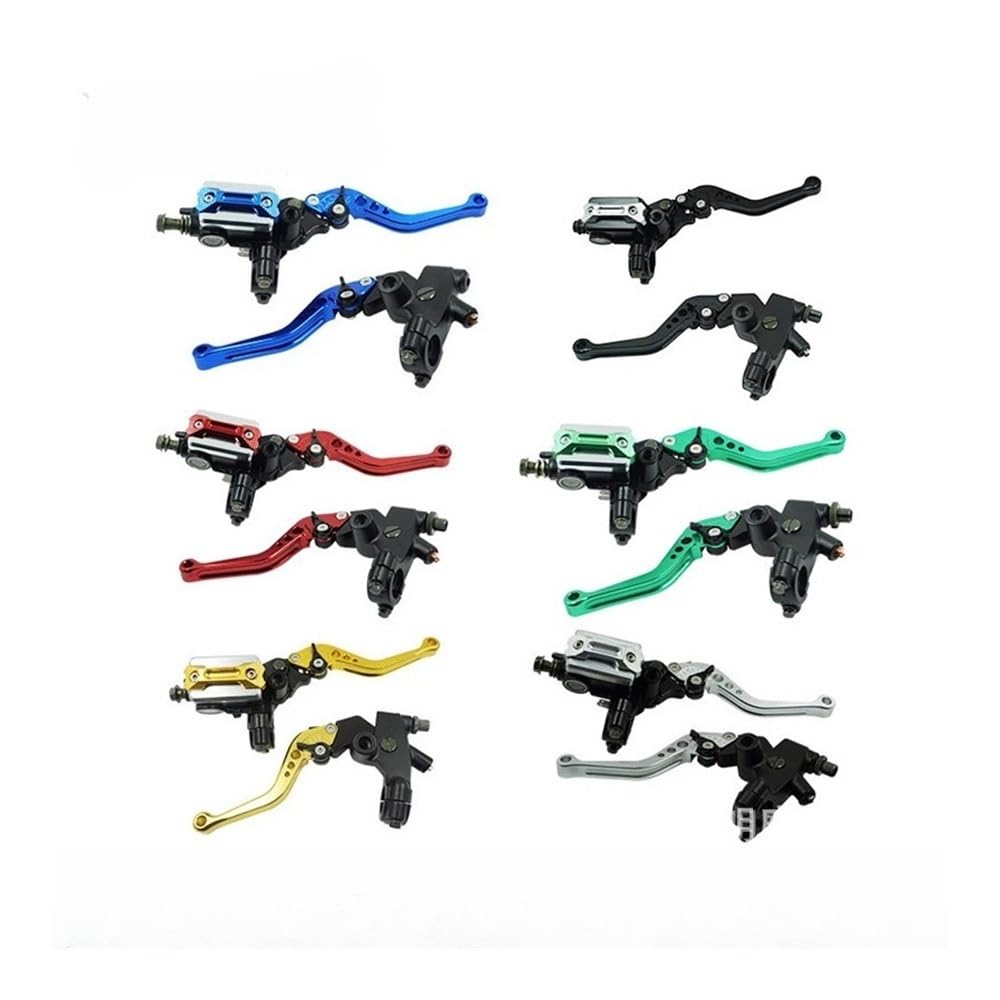 Nhgfdfs Go-Ld Motorcycle Clutch Brake Lever Motorcycle Accessories Brake Cnc Front Upper Pump 22Mm Clutch Handbrake Assembly Hydraulic Disc