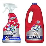 Lysol Resolve Pet Expert Foam 22 oz. & Resolve Pet Expert Refill 60 oz. Resolve Trigger Refill Bundle
