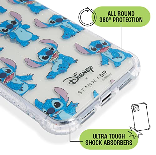 Skinnydip Disney iPhone 14 Pro Max Case Original Disney Lilo and Stitch Protective Phone Cover, Glitter Design, Slim & Lightweight, Anti-Scratch & Anti-Slip, Made From Recycled Plastics - BigaMart Skinnydip Disney iPhone 14 Pro Max Case Original Disney Lilo and Stitch Protective Phone Cover, Glitter Design, Slim & Lightweight, Anti-Scratch & Anti-Slip, Made From Recycled Plastics - BigaMart