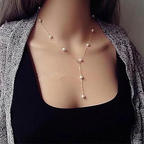 Colliers couleur argent avec chaîne de perles robuste et pendentif élégant - 3