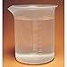 Beaker, Polypropylene, 250mL, case/40