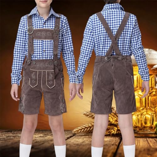 Pantalones de piel para niños un regalo original y festivo inspirado en el Oktoberfest clásico 3