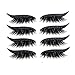 DENGZI 4 Paires Eyeliner Stickers Liner Coloré Stickers- Reusable Eyelid Line Stickers Eye Makeup Cat Eye pour Maquillage Rapide des Yeux Eyeliner Autocollants