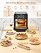 Innsky 10.6 Quart Air Fryer Oven with Rotisserie & Dehydrator, 【Patent & Safety Certs】10-in-1 Air Fryers Toaster Oven Combo, Airfryer Countertop Oven, 6 Accessories, 32+ Recipes, ETL Certified, 1500W